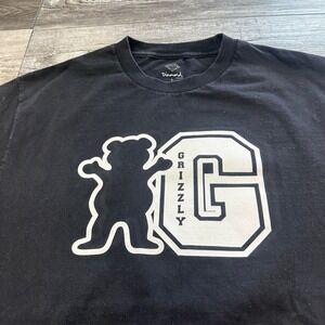 Diamond Supply Co Grizzly 01 Black White Mens L Crewneck Graphic Skater T-Shirt